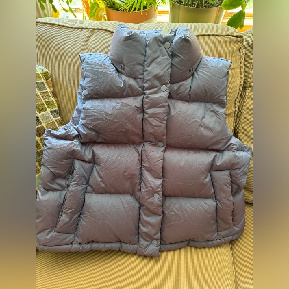 Lululemon Down Lavender Iridescent Vest - 10